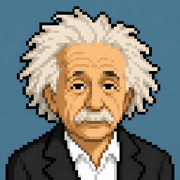 Albert Einstein collection illustration