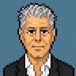 Anthony Bourdain collection illustration