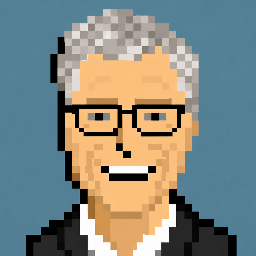 Bill Gates collection illustration