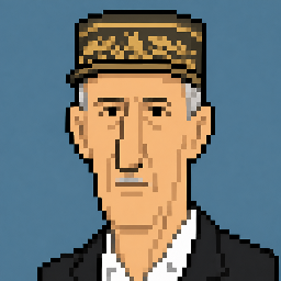Charles de Gaulle collection illustration
