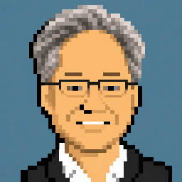 Jensen Huang collection illustration