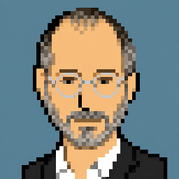 Steve Jobs collection illustration